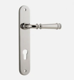 IVER DOOR LEVER VERONA OVAL BACKPLATE Door Handles & Levers 51 IVER DOOR LEVER VERONA OVAL BACKPLATE Door Handles & Levers
