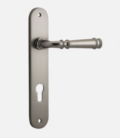 IVER DOOR LEVER VERONA OVAL BACKPLATE Door Handles & Levers 54 IVER DOOR LEVER VERONA OVAL BACKPLATE Door Handles & Levers