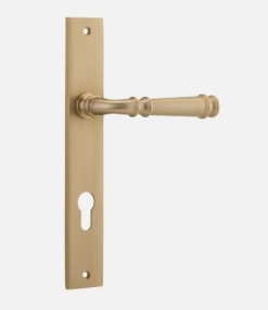 IVER DOOR LEVER VERONA RECTANGULAR BACKPLATE Door Handles & Levers 43 IVER DOOR LEVER VERONA RECTANGULAR BACKPLATE Door Handles & Levers