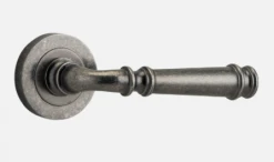 Door Handles & Levers IVER DOOR LEVER VERONA ROUND ROSE BACKPLATE