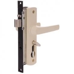 WHITCO TASMAN MK2 SECURITY DOOR LOCK (LOCK & HANDLES ONLY)