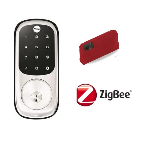YALE ASSURE KEYED DIGITAL DEADBOLT ZIGBEE KIT Digital Locks 1 YALE ASSURE KEYED DIGITAL DEADBOLT ZIGBEE KIT Digital Locks