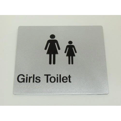 Tim The Sign Man Toilet & Shower Signage GIRLS TOILET SIGN 2 Tim The Sign Man Toilet & Shower Signage GIRLS TOILET SIGN