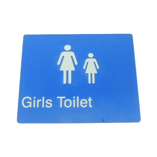 Tim The Sign Man Toilet & Shower Signage GIRLS TOILET SIGN 1 Tim The Sign Man Toilet & Shower Signage GIRLS TOILET SIGN