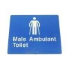 Tim The Sign Man MALE AMBULANT TOILET SIGN