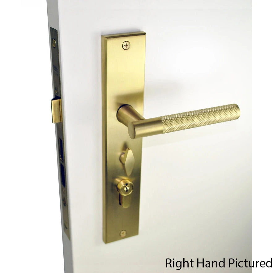 NIDUS OZI-1 LATCH & DEADBOLT COMBO - DOMICI KNURLED LEVER 1 NIDUS OZI-1 LATCH & DEADBOLT COMBO - DOMICI KNURLED LEVER