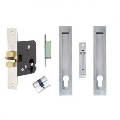 Handles & Hardware ZANDA VERVE SLIDING DOOR LOCK KIT